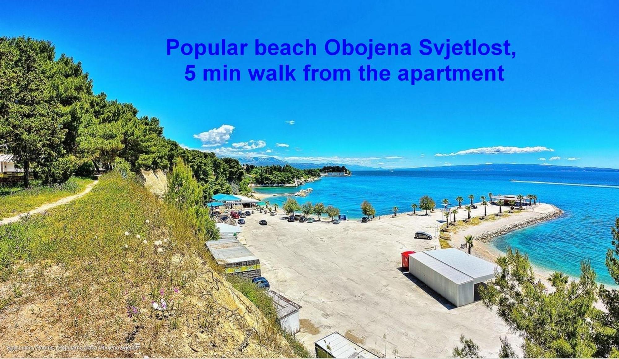 Beachfront Apartment Drazen, With Garden And Parking Split Buitenkant foto